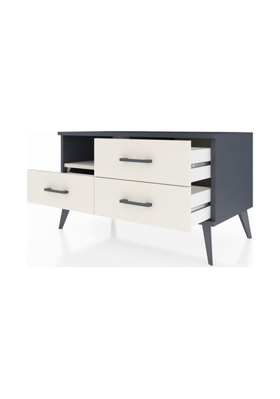 Hyperion Şifonyer Tek Raflı 3 Çekmeceli 88x44x48 Antrasit-aytaşı Aytaşı Hyperion Şifonyer Tek Raflı 3 Çekmeceli 88x44x48 Antrasit-aytaşı Aytaşı