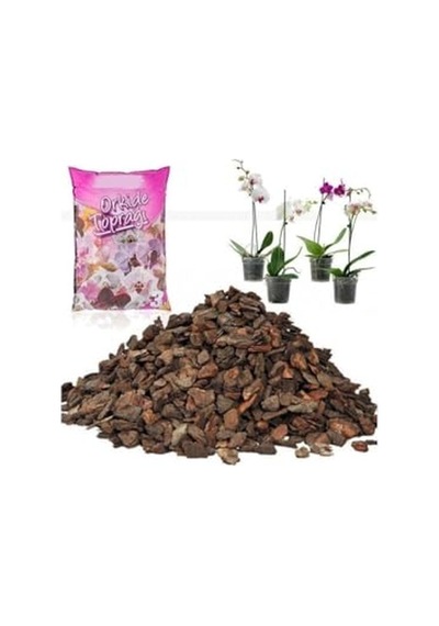 9 Litre Organik Doğal Karışım Orkide Toprağı 1. Sınıf Dezenfekte Orkide Harcı Torf 0.1 KG