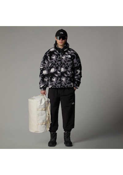 The North Face Polar Nuptse Erkek Desenli Siyah Mont Düz Nf0a88xn31ı1 Siyah