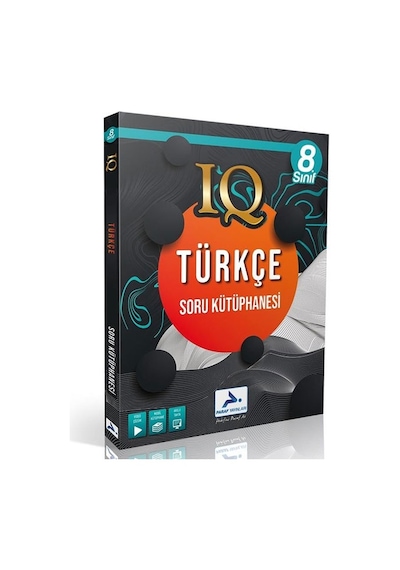 Paraf 8.Sınf IQ Türkçe Soru Kütüphanesi -  PRF Paraf Yayınları
