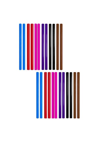 Midex Orf-bt-25-12x Örf Aletleri Seti Ritim Çubuğu Paketi 25 Cm Karbon Fiber Toptan Paket-1 12 Çift