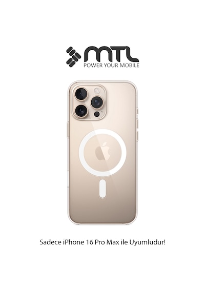 İphone 16 Pro Max Uyumlu Animasyonlu Şeffaf Magsafe Şarj Destekli Sararmayan Sert  Kılıf