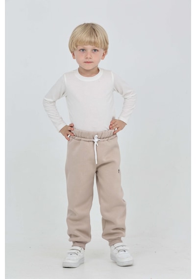 Toontoy Kids Toontoy Erkek Çocuk T Nakışlı Eşofman Alt Bej Toontoy Kids Toontoy Erkek Çocuk T Nakışlı Eşofman Alt Bej