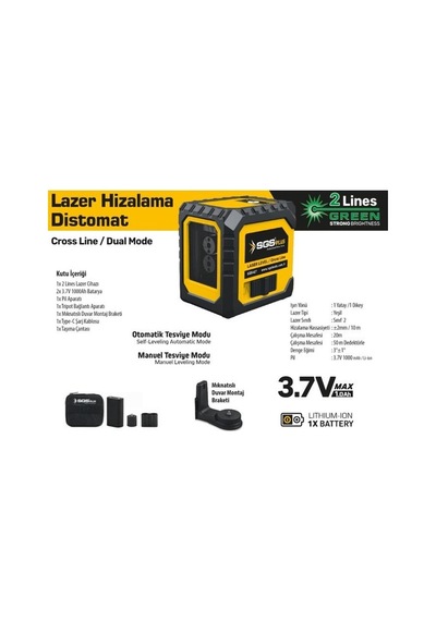 Sgs 5427 Lazer Hizalama Distomat Şakül