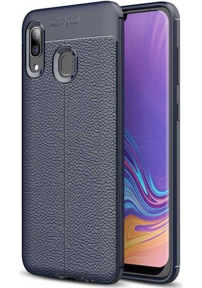 Huawei Honor 8C Kılıf Zore Niss Deri Desenli Silikon Kılıf