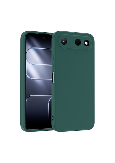 Tecno Spark 50 5g Kılıf Zore Mara Lansman Kapak Koyu Yeşil