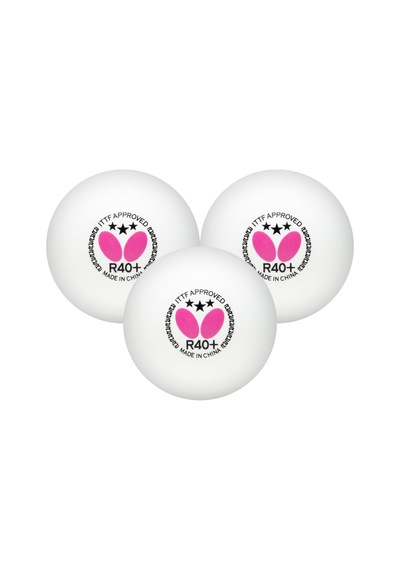 Butterfly 85144s R40+ 3 Yıldız Ittf Onaylı 3lü Masa Tenisi Maç Topu