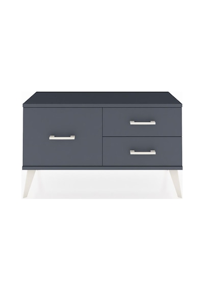 Arges Şifonyer 3 Çekmeceli 88x30x48 Antrasit-antrasit Antrasit Arges Şifonyer 3 Çekmeceli 88x30x48 Antrasit-antrasit Antrasit