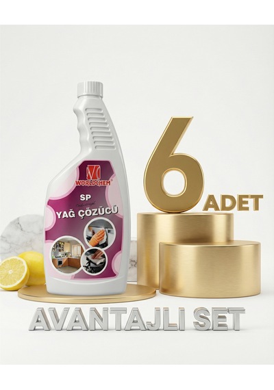 Worldchem Yağ Çözücü 6x500 Ml