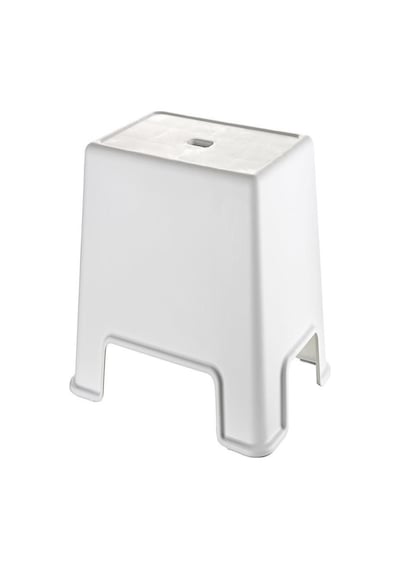 Geseus Büyük Boy Banyo Taburesi Çok Amaçlı Tabure-129-Beyaz
