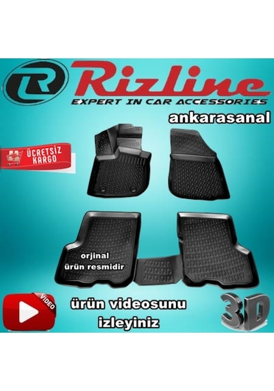 Rizline Dacia Sandero Stepway 3D Paspas Havuzlu 2012-2020 Arası N11.27056