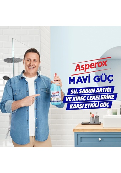 Asperox Mavi Güç Yağ Çözücü Sprey 650 Ml 10'lu Set