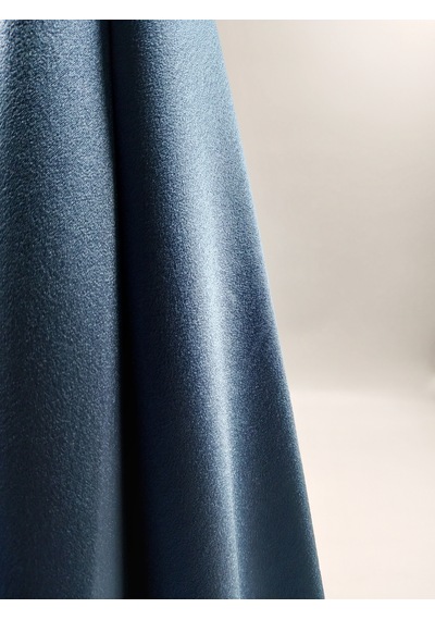 Abraham Saten Kumaş Indigo