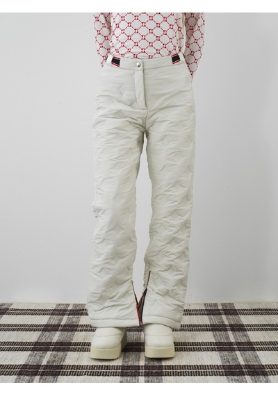 Xint Ekru Kapitone Dokulu Oversize Pantolon 201313