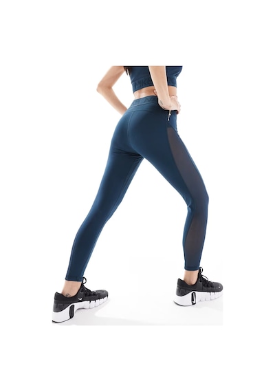 Nike Pro Training Mid Rise 7/8 Mesh Panelled Leggings Kadın Örgü Panelli Antreman Taytı Lacivert Lacivert Nike Pro Training Mid Rise 7/8 Mesh Panelled Leggings Kadın Örgü Panelli Antreman Taytı Lacivert Lacivert