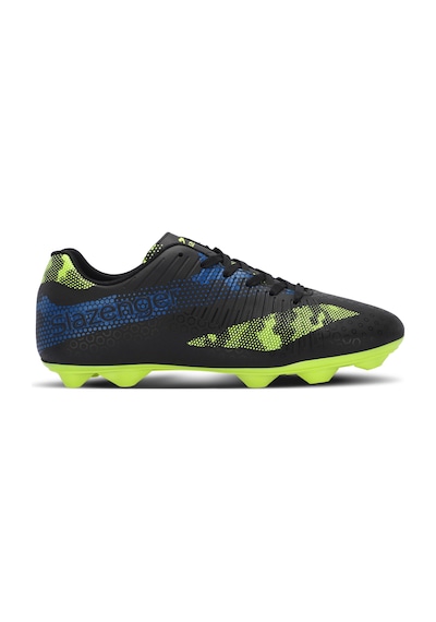 Slazenger CYPRUS KR Erkek Halı Saha Siyah / Yeşil Futbol Ayakkabısı