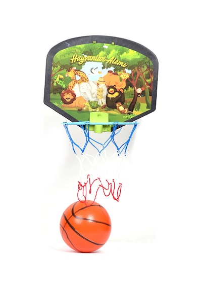 Aydede Oyuncak Fileli Küçük Plastik Basket Potası