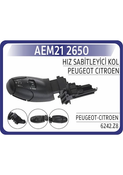 Aem Hız Sabitleme Cruıse Kontrol Kolu Peugeot P207-p307-p308-p407-p3008-partner-p5008-cıtroen C2-c3-c4 -c5-c8 Aem21 2650 6242.z8 6239.nh 96637157xt Aem Hız Sabitleme Cruıse Kontrol Kolu Peugeot P207-p307-p308-p407-p3008-partner-p5008-cıtroen C2-c3-c4 -c5-c8 Aem21 2650 6242.z8 6239.nh 96637157xt