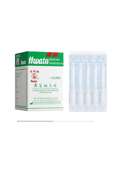 Hwato 0,25x0,25mm Çelik Akupunktur İğnesi