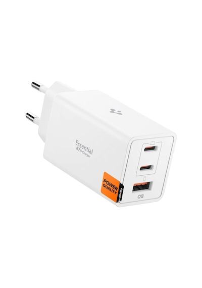 Spigen 67w Usb-c + Usb-a 3 Port Hızlı Şarj Aleti Samsung Pps 2.0 Isı Düşüren Gan Pro Akım Korumalı Pd 3.0 / Scp / Fcp Protokol Güç Adaptörü iPhone & Android & İpad & Apple Uyumlu MacBook Type-c White Spigen 67w Usb-c + Usb-a 3 Port Hızlı Şarj Aleti Samsung Pps 2.0 Isı Düşüren Gan Pro Akım Korumalı Pd 3.0 / Scp / Fcp Protokol Güç Adaptörü iPhone & Android & İpad & Apple Uyumlu MacBook Type-c White