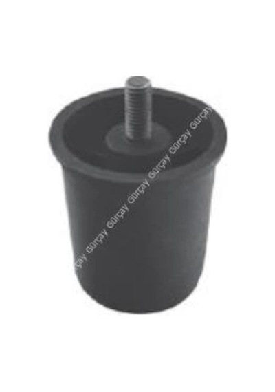 Gürçayhırdavat Gürçay Yatak Baza Ayağı 6Cm Plastik M10 Diş (4 Adet) (496994459)