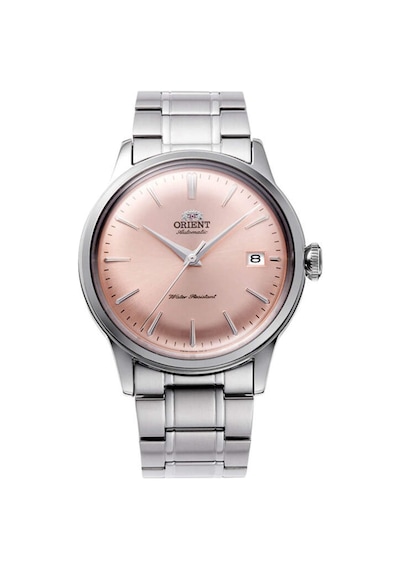 Orient Bombino Ra-ac0m11y30b Kurmalı Otomatik Çelik Gri Bakır Kadran 38 Mm Erkek Kol Saati Gri