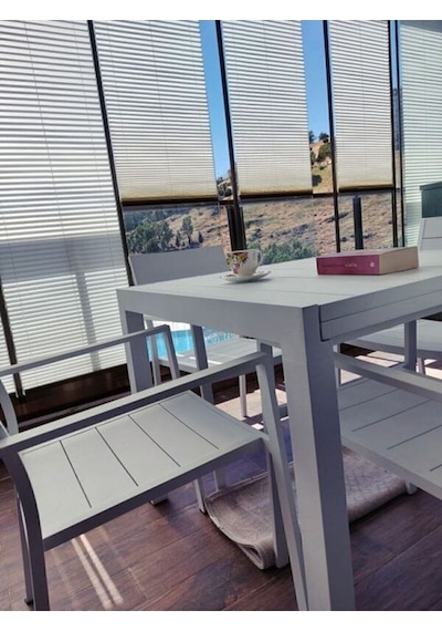 Kidmex Trend Plise 10 Renk Katlanır Cam Balkon Perdesi - Ofis Perdesi - Mutfak Perdesi - Salon Perdesi