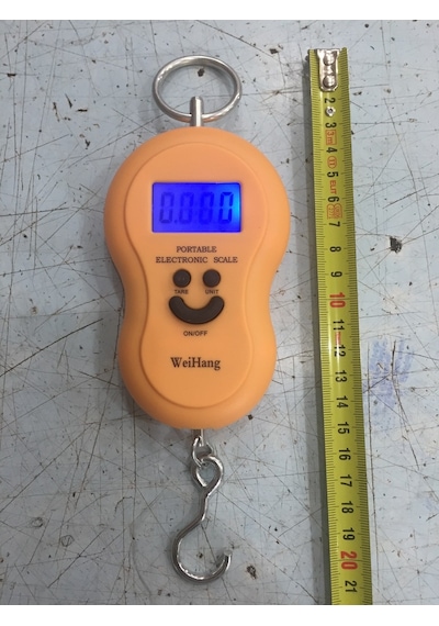 El Kantarı El Terazisi Diğital 50 KG Kapasiteli Sarı- Pilli
