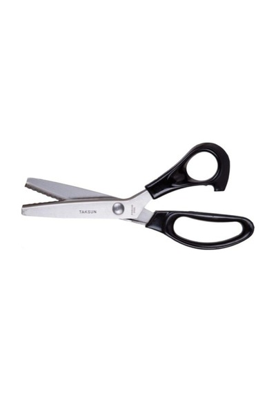 Tokıa Zig Zag Kesim Terzi Sürfile Makası 23.5 Cm Plastik Saplı, 01062021srf