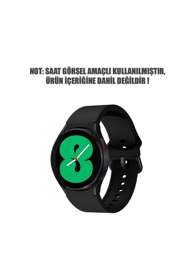 Samsung Galaxy Watch Fe İçin Kordon Solid Silicone Band Siyah Galaxy Watch Fe İle Uyumlu Kordon - Siyah Çok Renkli Samsung Galaxy Watch Fe İçin Kordon Solid Silicone Band Siyah Galaxy Watch Fe İle Uyumlu Kordon - Siyah Çok Renkli