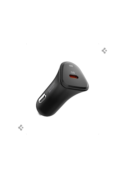 Spigen 30w Usb-c Araç İçi Hızlı Şarj Aleti Samsung Pps Güç Adaptörü Type-c Pd 3.0 Ev301 - Acp08699 Siyah