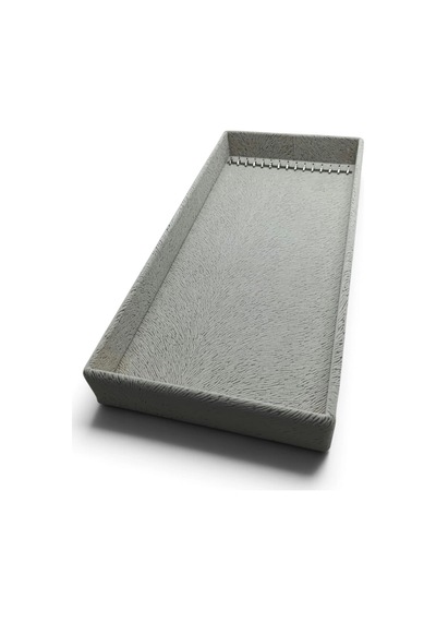 Yeni Model Kadife Kumaş Krem Renk 38,5 Cm / 18,5 Cm Kancalı Takı Organizeri