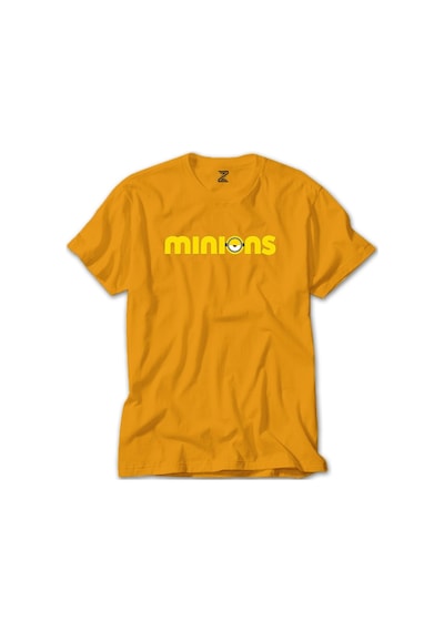 Minions Logo Sarı Tişört-Sarı