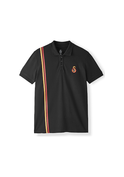 Gsstore Galatasaray Erkek Polo T-shirt E252104 Siyah