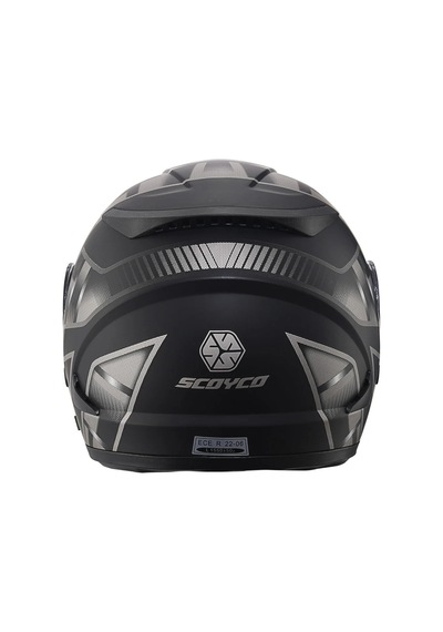 Scoyco Ff-868 Çene Açılır Motosiklet Kaskı Space