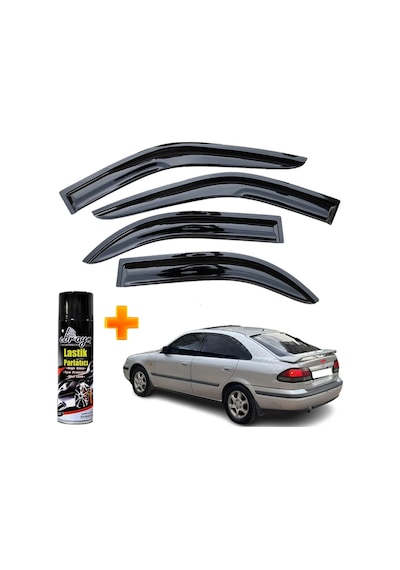 Mazda 626 Mügen Cam Rüzgarlığı Hb 1992 - 1997 Arası 4 Lü Takım +500ml Lastik Parlatıcı