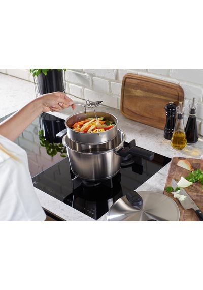 Fissler Vitaquick Premium 8 Litre Düdüklü Tencere + Buharda Pişir Diğer