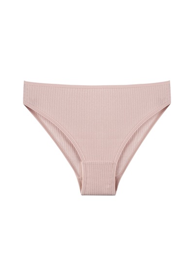 Nicoletta Kadın Külot 7 Li Paket Likralı Pamuklu Fitilli Kaşkorse Pembe 713156 R16 Pembe