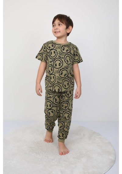 Bunny Hopp Erkek Çocuk Oyun Konsolu Desenli Kısa Kollu Yazlık Pijama Takımı %100 Pamuk Süprem Penye Yeşil Bunny Hopp Erkek Çocuk Oyun Konsolu Desenli Kısa Kollu Yazlık Pijama Takımı %100 Pamuk Süprem Penye Yeşil