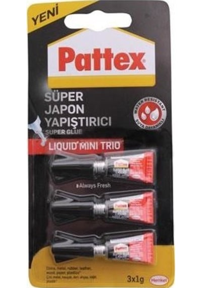 Pattex Süper Japon Mini Trio 3X1Gr