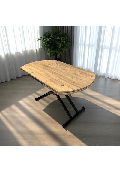 Oval Yan Baştan Açılır Akıllı Masa Üst Tabla Mdf Yüksekliği Ayarlanabilir Pratik Siyah Mekanizmalı Atlantik - Çam Oval Yan Baştan Açılır Akıllı Masa Üst Tabla Mdf Yüksekliği Ayarlanabilir Pratik Siyah Mekanizmalı Atlantik - Çam