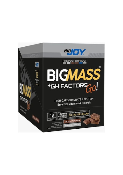 Bigjoy BIGMASS GO! GH FACTORS 18 Servis Çikolata