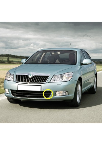 Skoda Octavia 2009-2012 Ön Tampon Alt Izgara Sol Parça 1z0853665c
