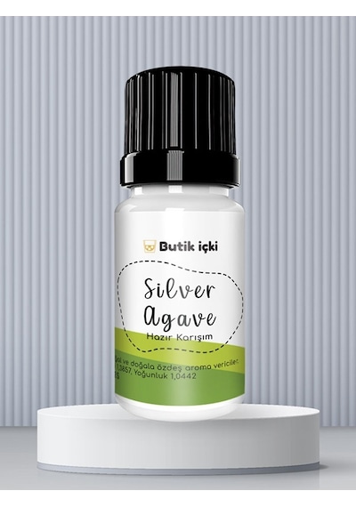 Butik İçki Hazır Karışım Silver Agave Tequila Kiti 10 ML