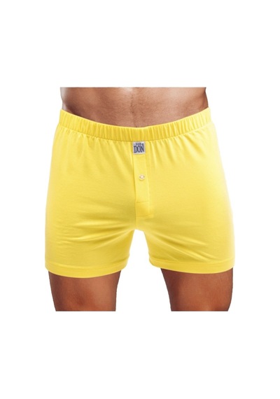 The Don Sarı Renk Jersey Penye/Örme Erkek Boxer