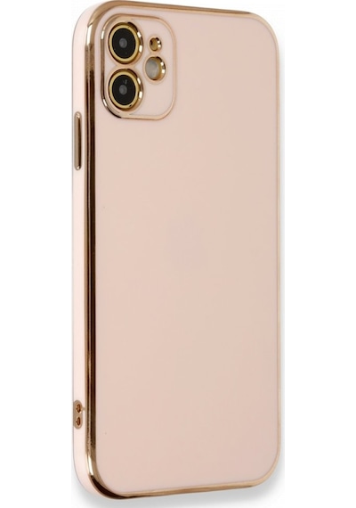 Apple Uyumlu iPhone 11 Kılıf Luxury Seri Kamera Korumalı Silikon Kapak
