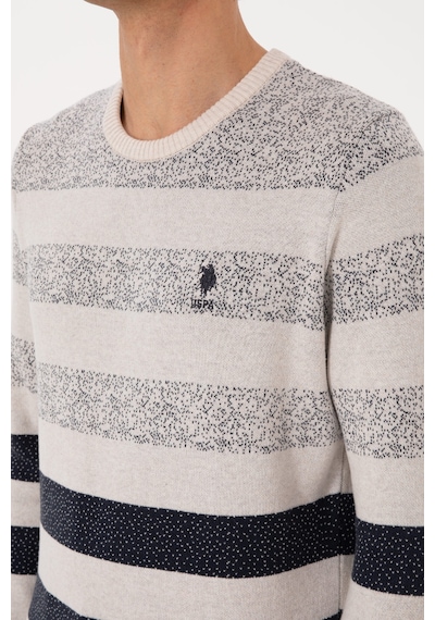 U.S. Polo Assn. Erkek Regular Fit Bisiklet Yaka Açık Lacivert Kazak 50307872-VR059 U.S. Polo Assn. Erkek Regular Fit Bisiklet Yaka Açık Lacivert Kazak 50307872-VR059