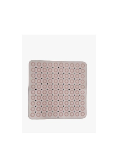 Dln Shop 2 Adet Silikon Kaydırmaz Taban Masajlı Duşa Kabin Ve Banyo Paspası Pembe V-150 Pembe