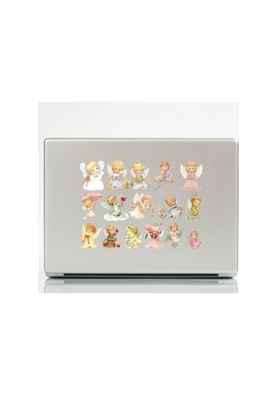 30 Adet Fairycore Periler Sticker Seti - Etiket Seti Scrapbook Bullet Journal Çok Renkli