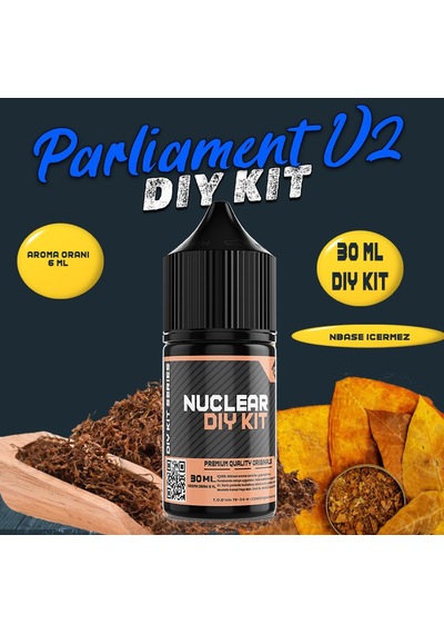 Nuclear Dıy Kit Parliment V2 Gıda Aroma 6 Ml Aroma İçerir 30 Ml